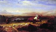 Albert Bierstadt The Last of the Buffalo Spain oil painting artist